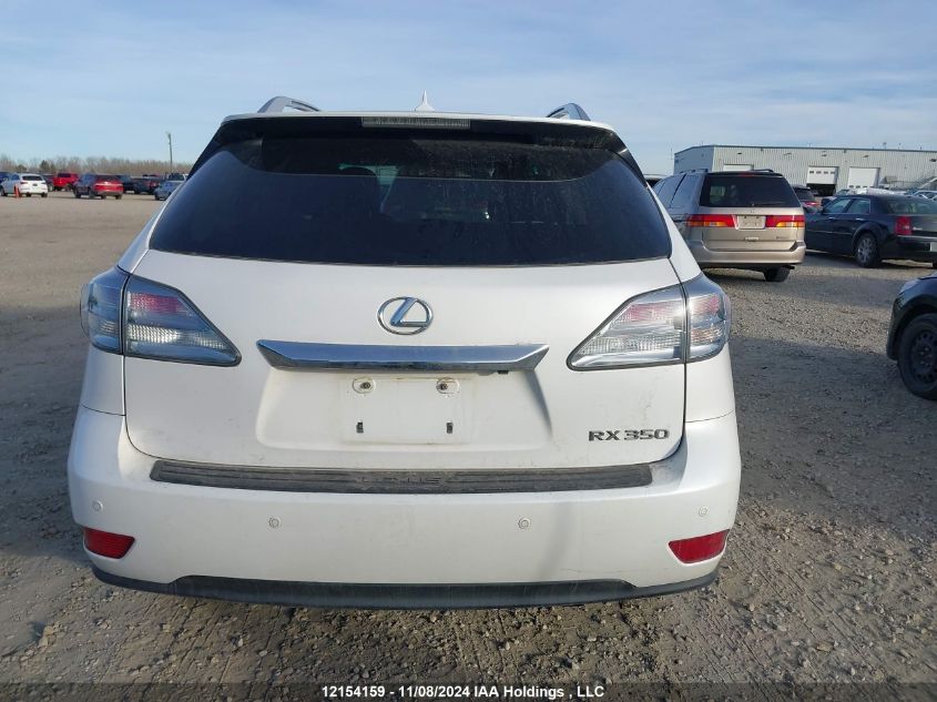 2011 Lexus Rx 350 VIN: 2T2BK1BA0BC119833 Lot: 12154159