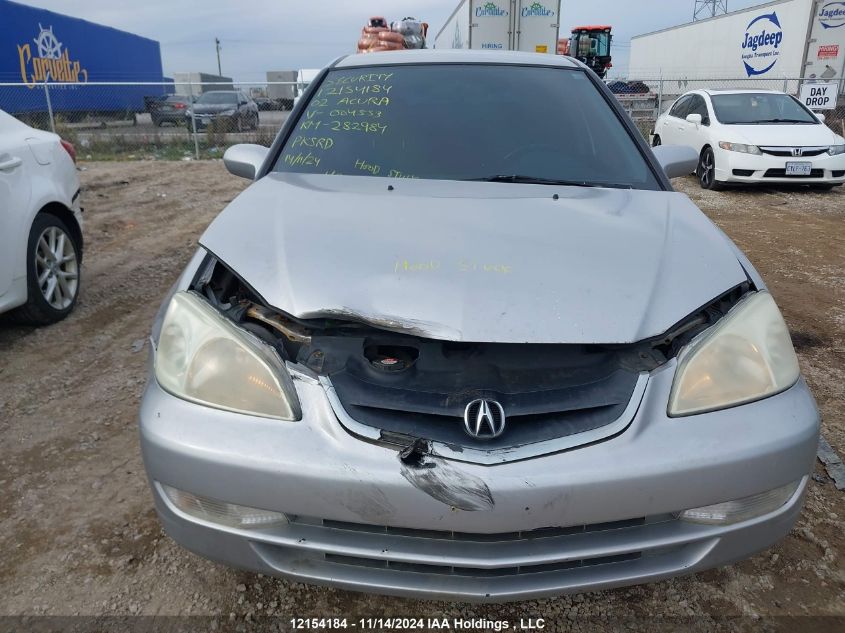 2002 Acura El VIN: 2HHES36632H004553 Lot: 12154184