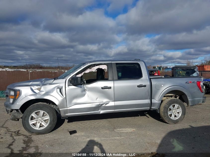 2023 Ford F150 Supercrew VIN: 1FTFW1E80PFC07086 Lot: 12154188