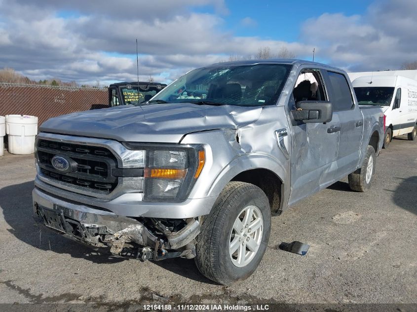 2023 Ford F150 Supercrew VIN: 1FTFW1E80PFC07086 Lot: 12154188