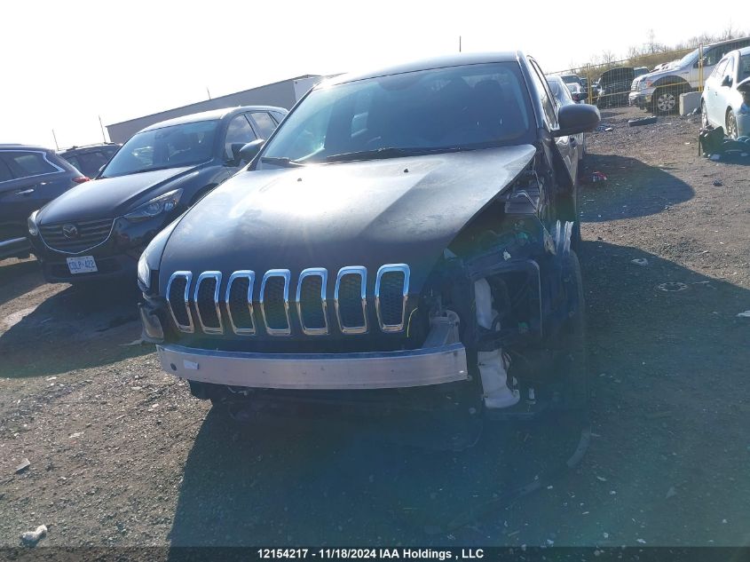 2016 Jeep Cherokee Sport VIN: 1C4PJMABXGW125078 Lot: 12154217