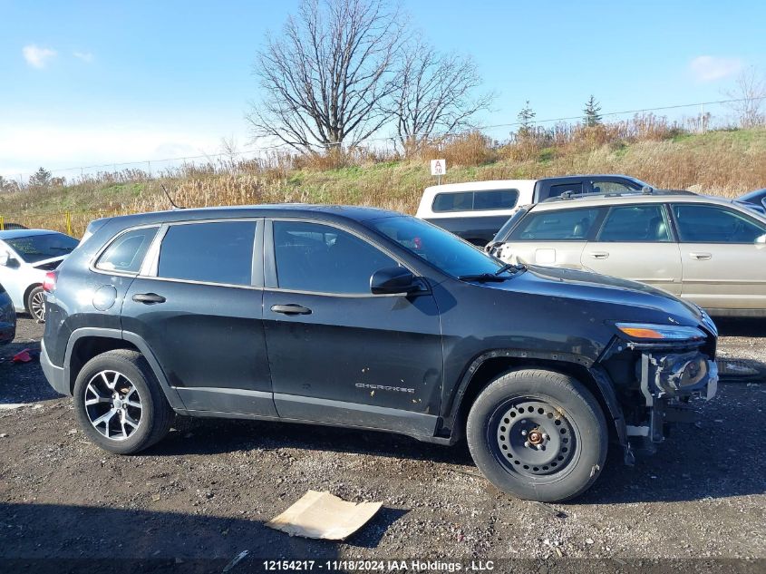 2016 Jeep Cherokee Sport VIN: 1C4PJMABXGW125078 Lot: 12154217