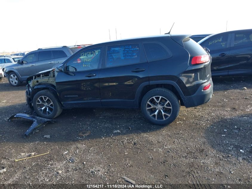 2016 Jeep Cherokee Sport VIN: 1C4PJMABXGW125078 Lot: 12154217