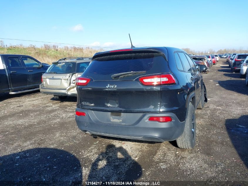 2016 Jeep Cherokee Sport VIN: 1C4PJMABXGW125078 Lot: 12154217