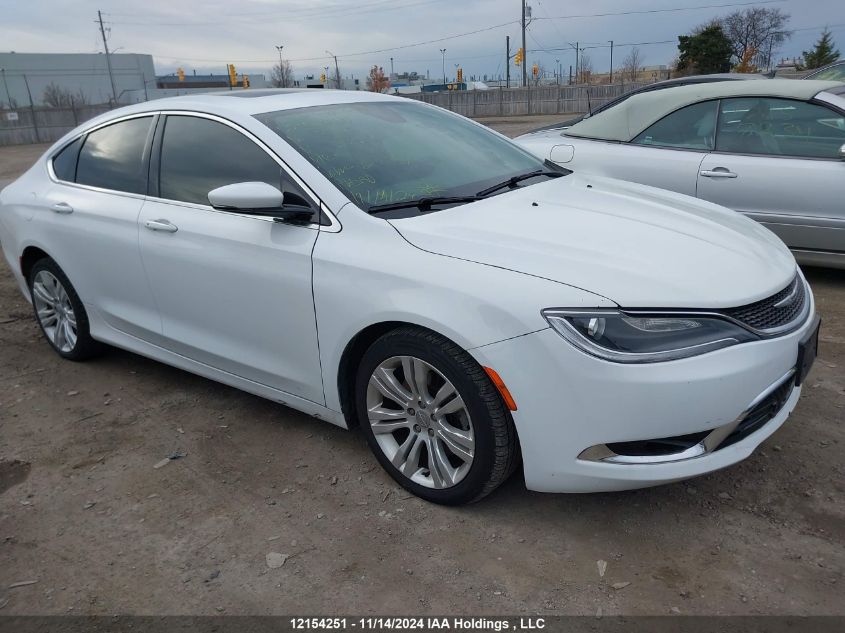 2016 Chrysler 200 C VIN: 1C3CCCCG3GN187489 Lot: 12154251