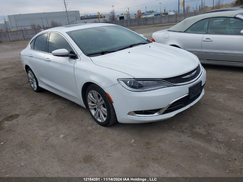 2016 Chrysler 200 C VIN: 1C3CCCCG3GN187489 Lot: 12154251