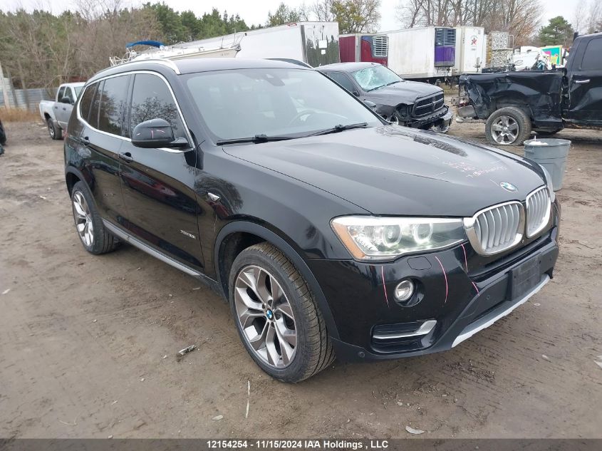 2015 BMW X3 VIN: 5UXWX9C5XF0D48481 Lot: 12154254