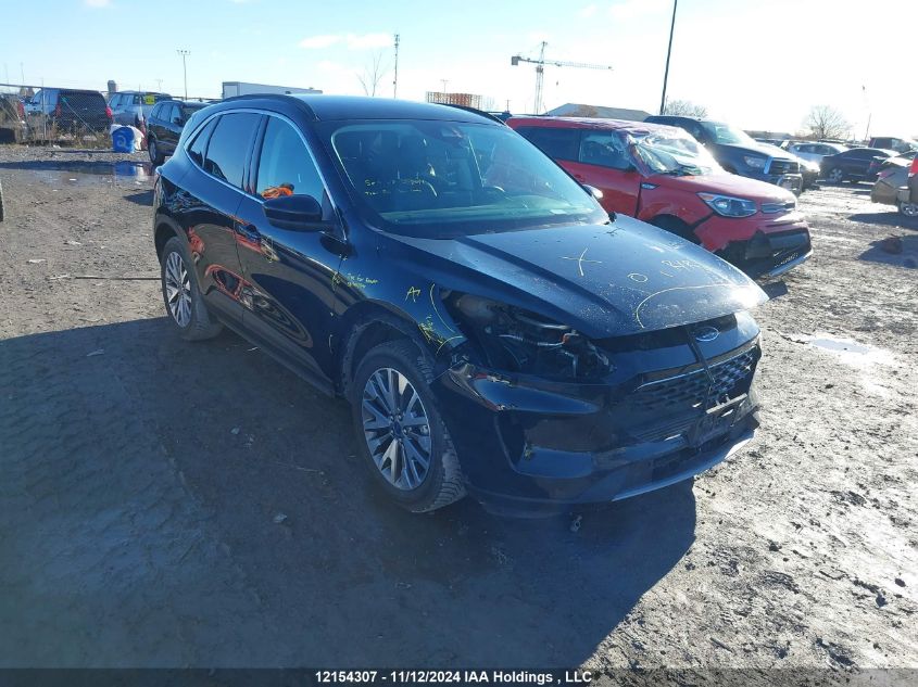 2022 Ford Escape Titanium VIN: 1FMCU9J93NUA71451 Lot: 12154307