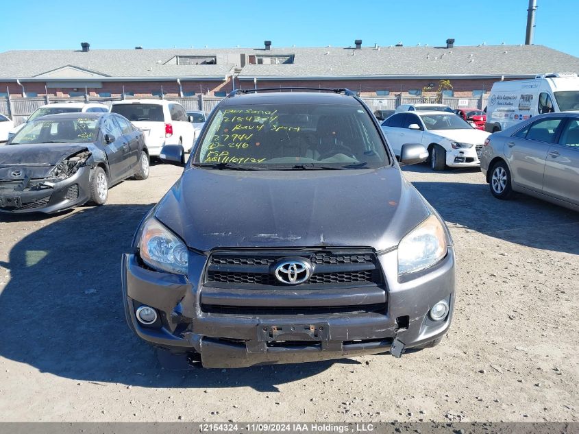 2011 Toyota Rav4 Sport VIN: 2T3RF4DV7BW127944 Lot: 12154324