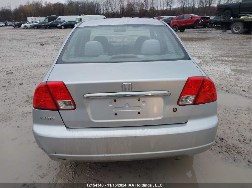 2003 Honda Civic Sdn VIN: 2HGES16603H909178 Lot: 12154348