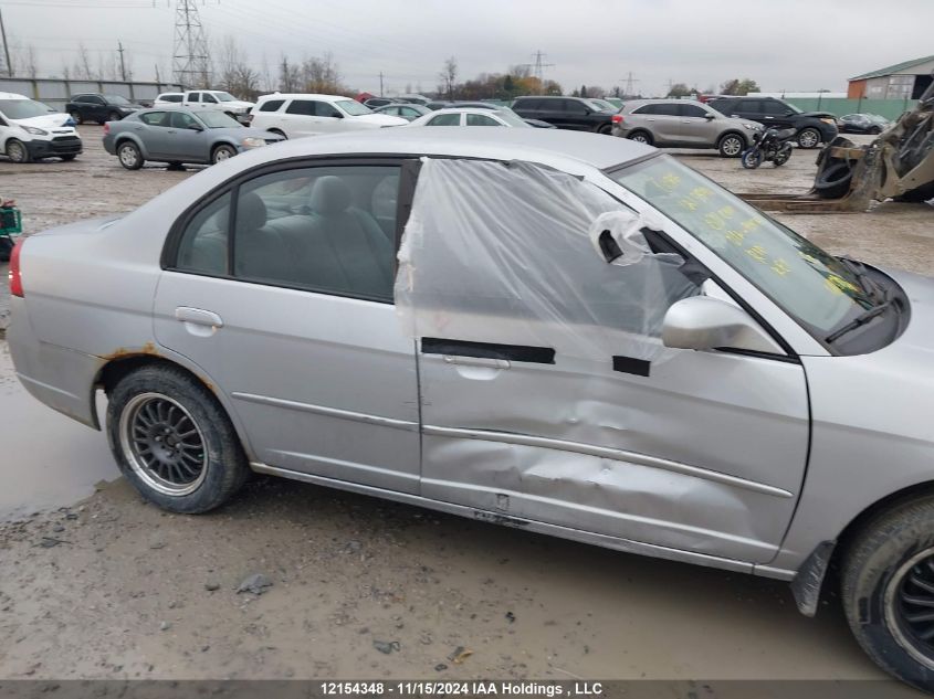 2003 Honda Civic Sdn VIN: 2HGES16603H909178 Lot: 12154348