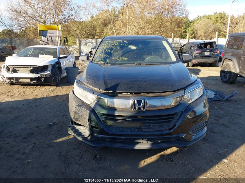 2019 Honda Hr-V VIN: 3CZRU5H33KM100997 Lot: 12154353