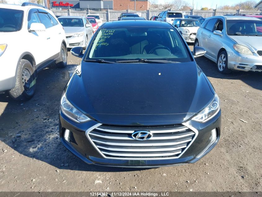 2017 Hyundai Elantra Gls VIN: KMHD84LF7HU187304 Lot: 12154362