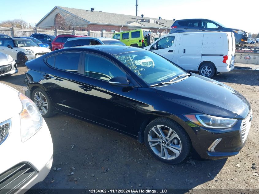 2017 Hyundai Elantra Gls VIN: KMHD84LF7HU187304 Lot: 12154362