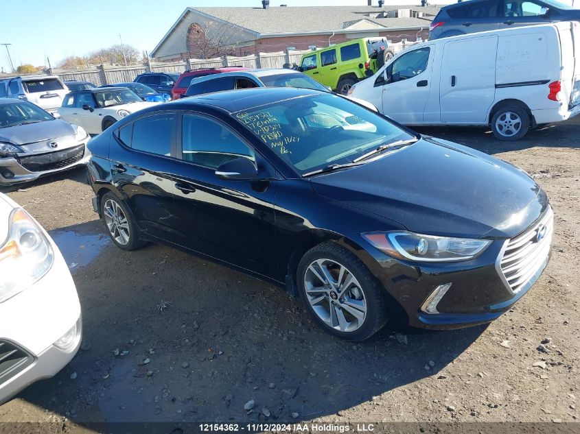 2017 Hyundai Elantra Gls VIN: KMHD84LF7HU187304 Lot: 12154362