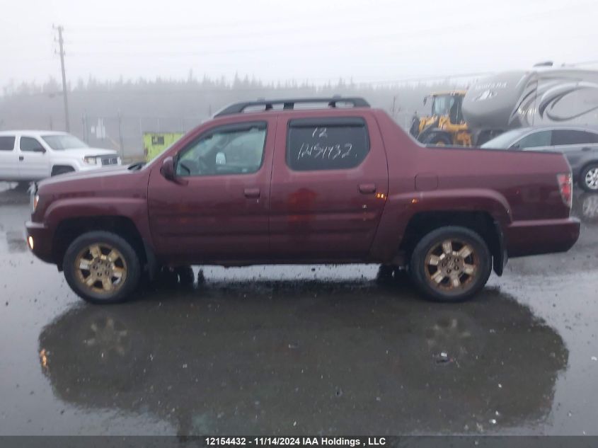 2012 Honda Ridgeline VIN: 5FPYK1F4XCB552325 Lot: 12154432