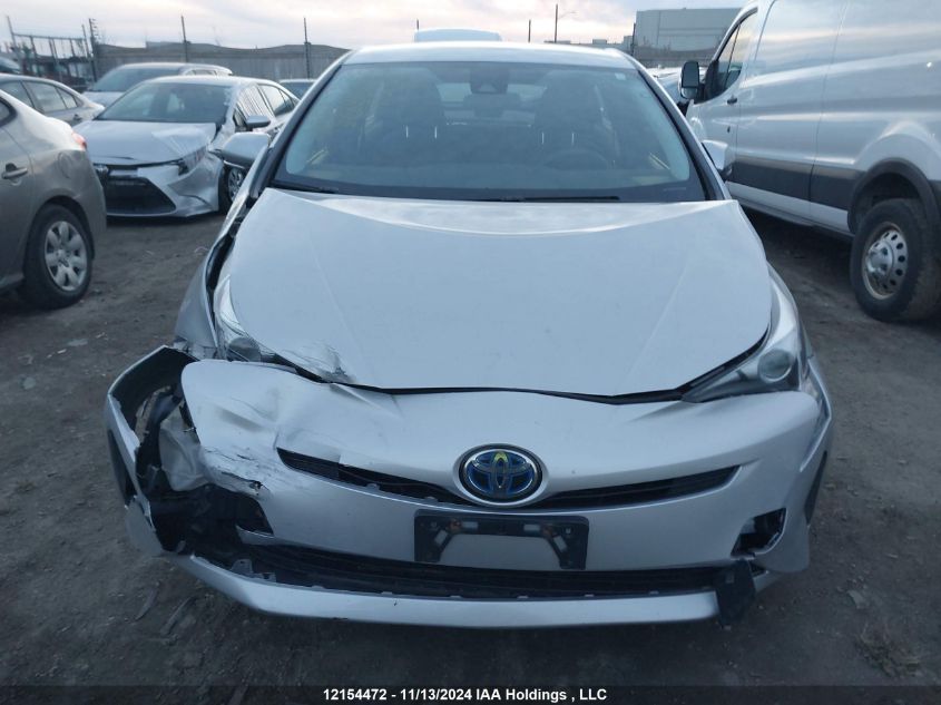 2018 Toyota Prius VIN: JTDKBRFU2J3602674 Lot: 12154472