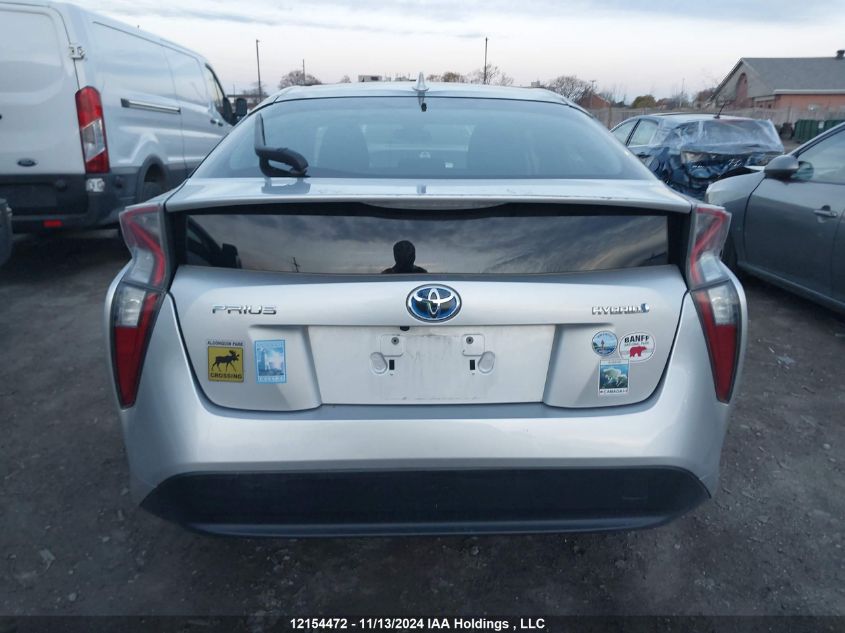 2018 Toyota Prius VIN: JTDKBRFU2J3602674 Lot: 12154472