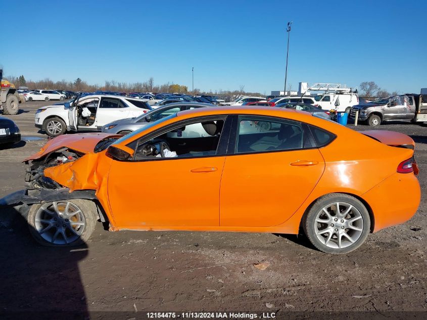 2013 Dodge Dart Sxt VIN: 1C3CDFBA6DD310022 Lot: 12154475