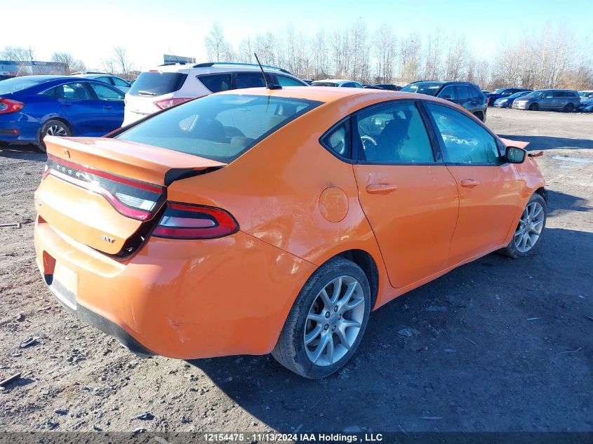 2013 Dodge Dart Sxt VIN: 1C3CDFBA6DD310022 Lot: 12154475