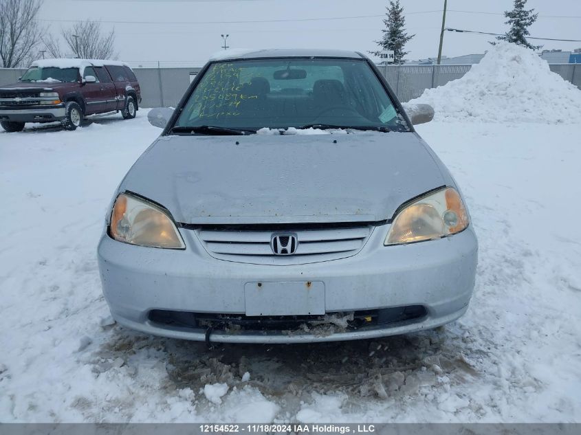 2003 Honda Civic Sdn VIN: 2HGES16643H946170 Lot: 12154522