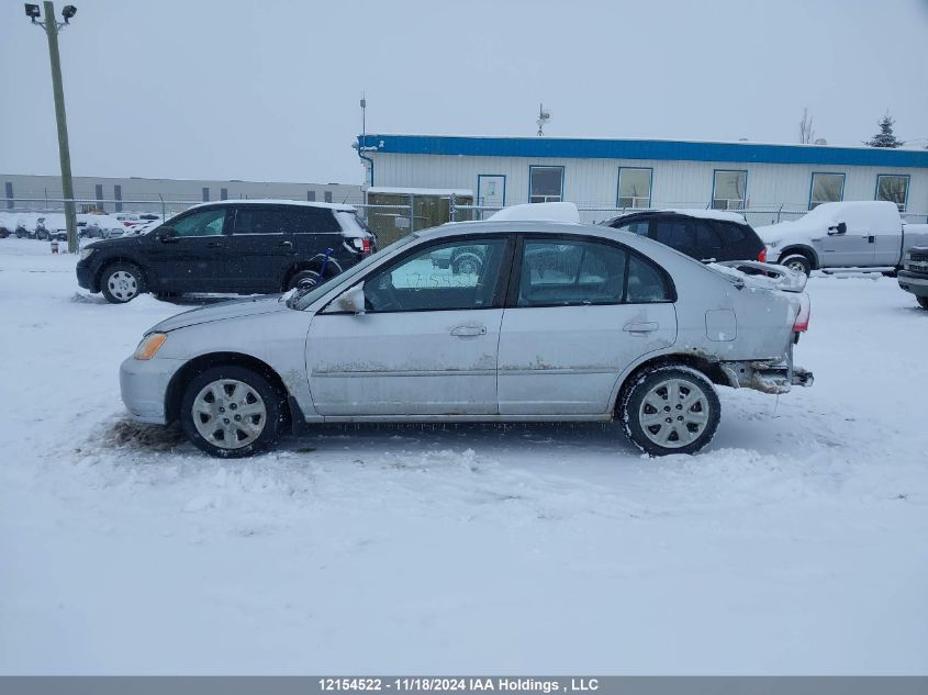 2003 Honda Civic Sdn VIN: 2HGES16643H946170 Lot: 12154522