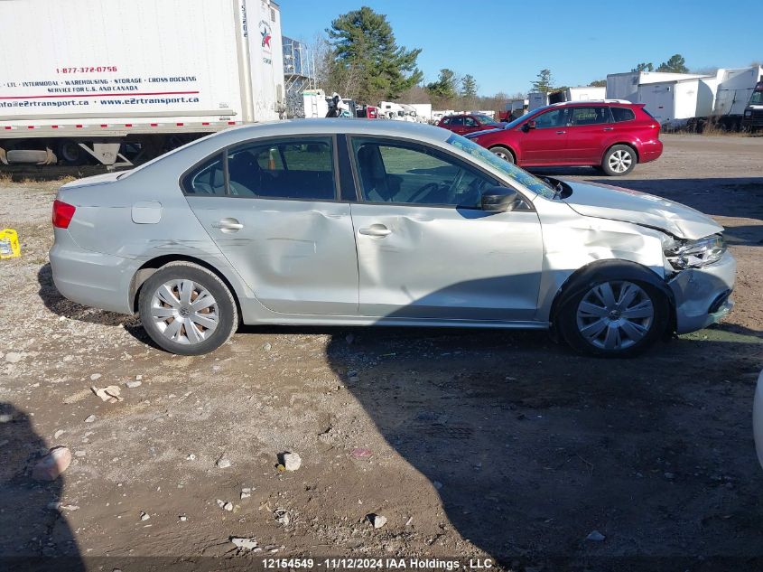 2012 Volkswagen Jetta Sedan VIN: 3VW2K7AJ4CM348823 Lot: 12154549