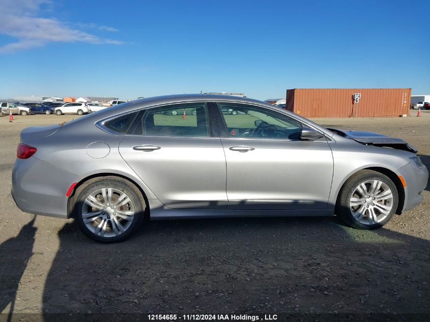 2015 Chrysler 200 Limited VIN: 1C3CCCAG7FN757558 Lot: 12154655