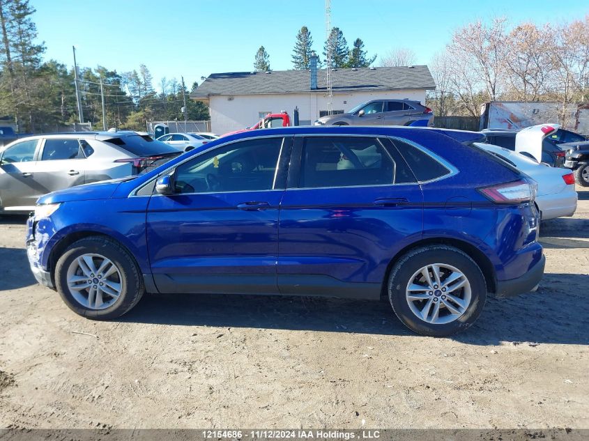 2015 Ford Edge Sel VIN: 2FMTK4J83FBB18176 Lot: 12154686