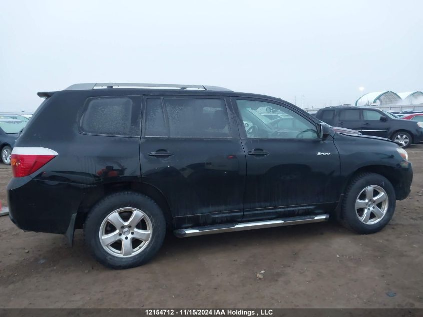 2009 Toyota Highlander Sport VIN: JTEES43A392125888 Lot: 12154712