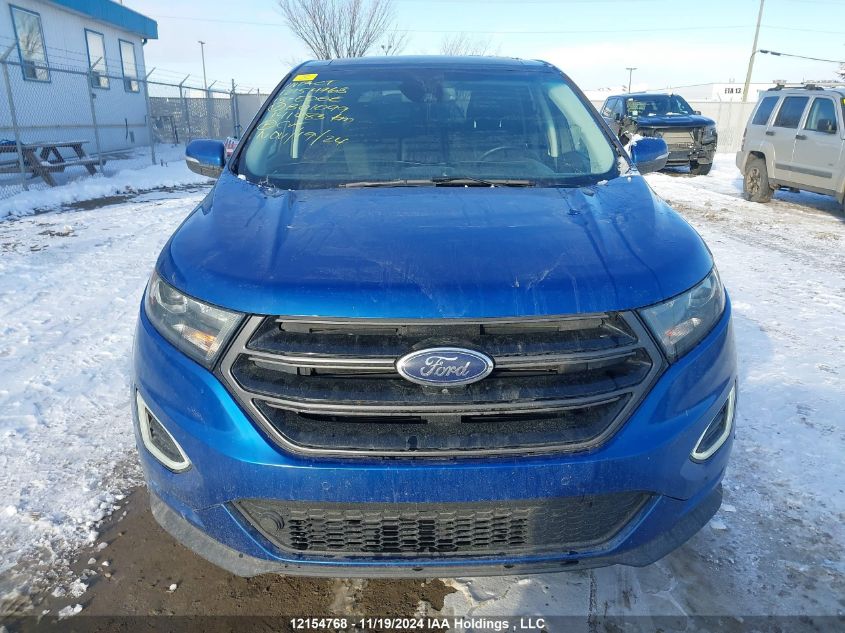 2018 Ford Edge Sport VIN: 2FMPK4AP1JBB01099 Lot: 12154768