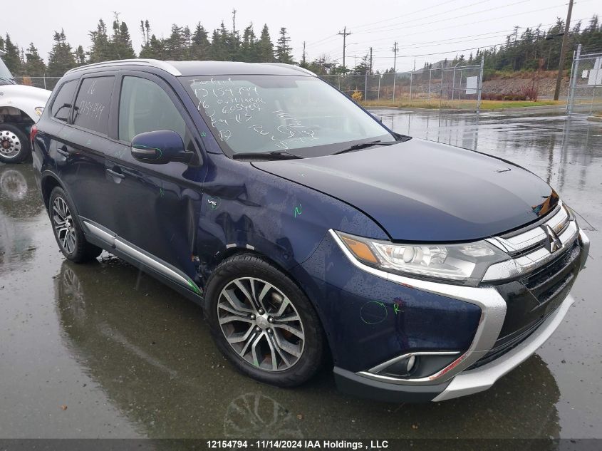 2016 Mitsubishi Outlander VIN: JA4JZ3AX2GZ606469 Lot: 12154794