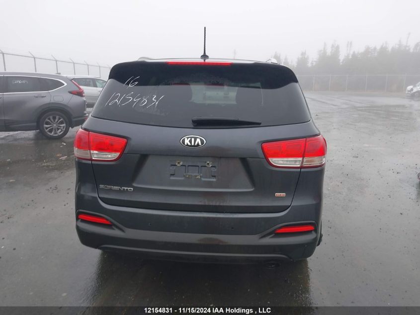 2016 Kia Sorento VIN: 5XYPGDA34GG111293 Lot: 12154831