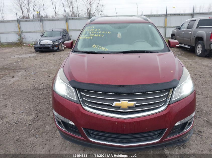 2015 Chevrolet Traverse VIN: 1GNKVGKD7FJ322857 Lot: 12154833