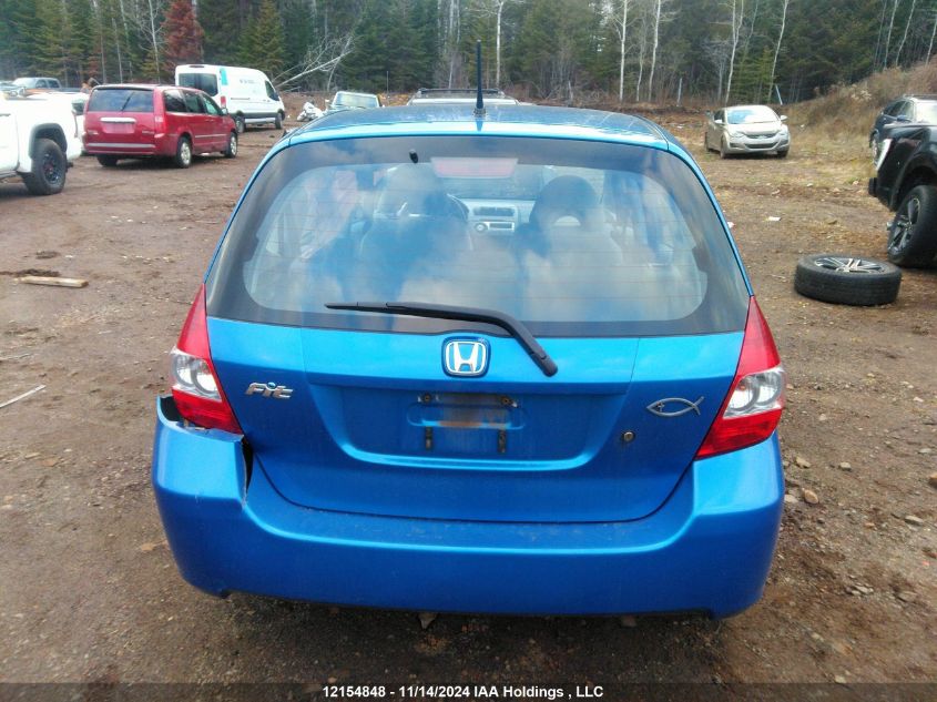 2008 Honda Fit VIN: JHMGD38458S807723 Lot: 12154848