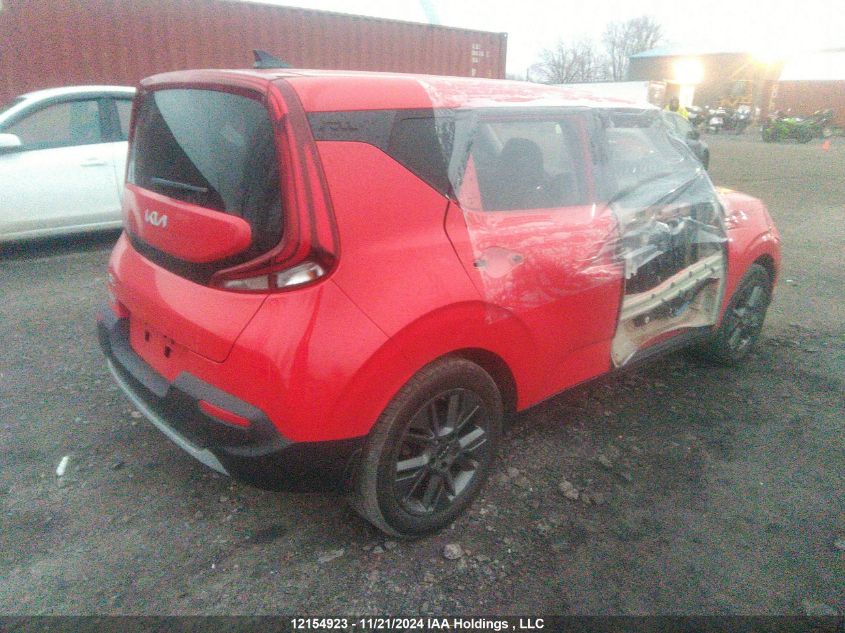 2022 Kia Soul VIN: KNDJ33AU7N7186116 Lot: 12154923