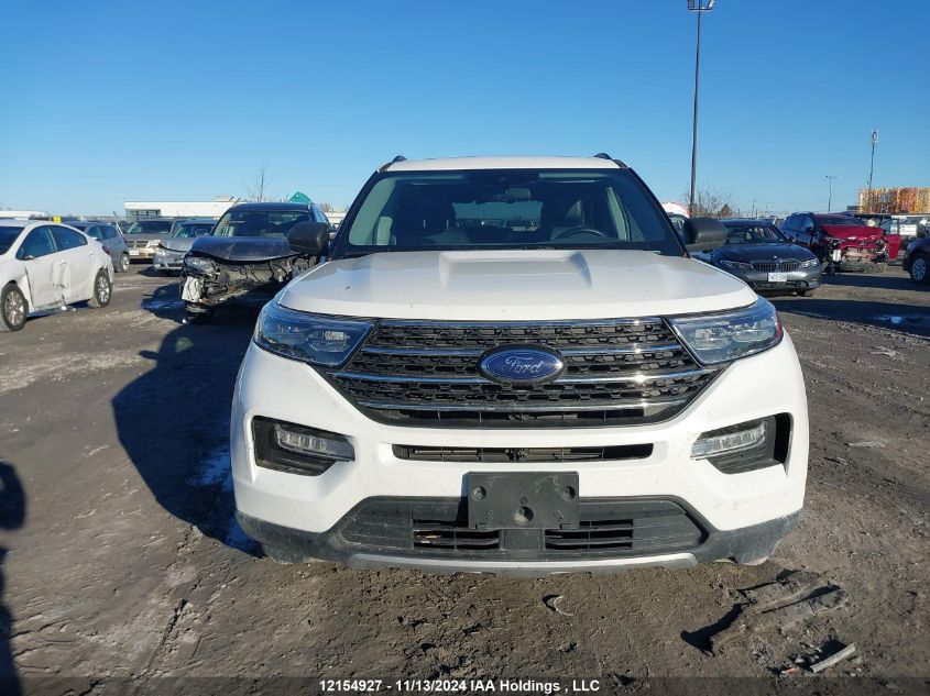 2022 Ford Explorer Xlt VIN: 1FMSK8DH3NGB03327 Lot: 12154927