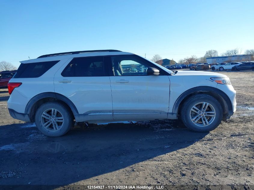 2022 Ford Explorer Xlt VIN: 1FMSK8DH3NGB03327 Lot: 12154927