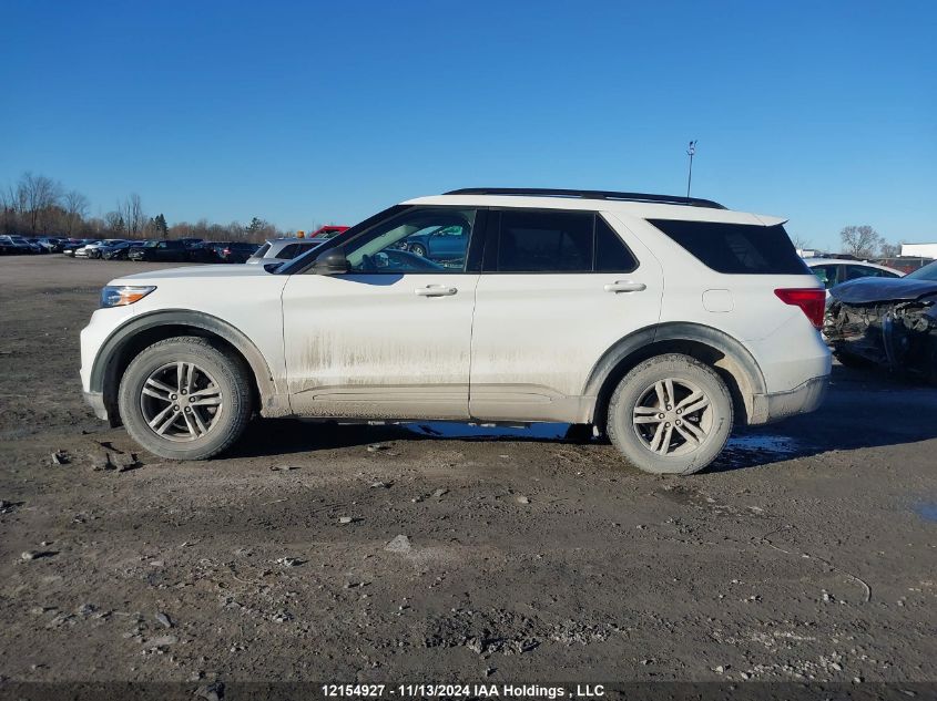 2022 Ford Explorer Xlt VIN: 1FMSK8DH3NGB03327 Lot: 12154927