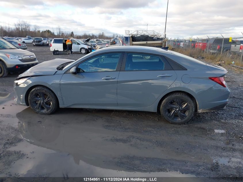 2021 Hyundai Elantra Sel VIN: KMHLM4AG4MU167251 Lot: 12154951