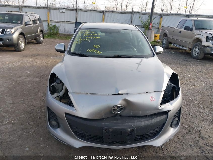 2013 Mazda Mazda3 VIN: JM1BL1V75D1849388 Lot: 12154970