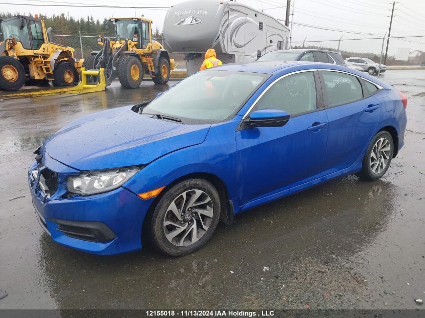 2016 Honda Civic Sedan VIN: 2HGFC2F77GH019959 Lot: 12155018