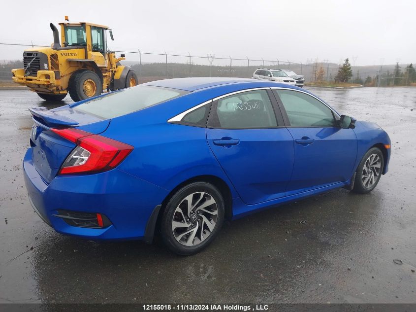 2016 Honda Civic Sedan VIN: 2HGFC2F77GH019959 Lot: 12155018