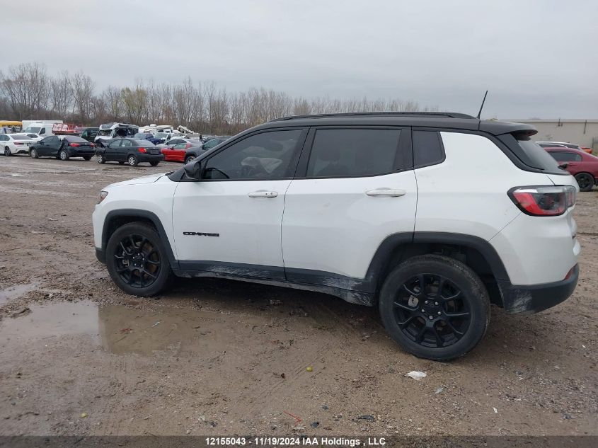 2023 Jeep Compass VIN: 3C4NJDFNXPT513329 Lot: 12155043