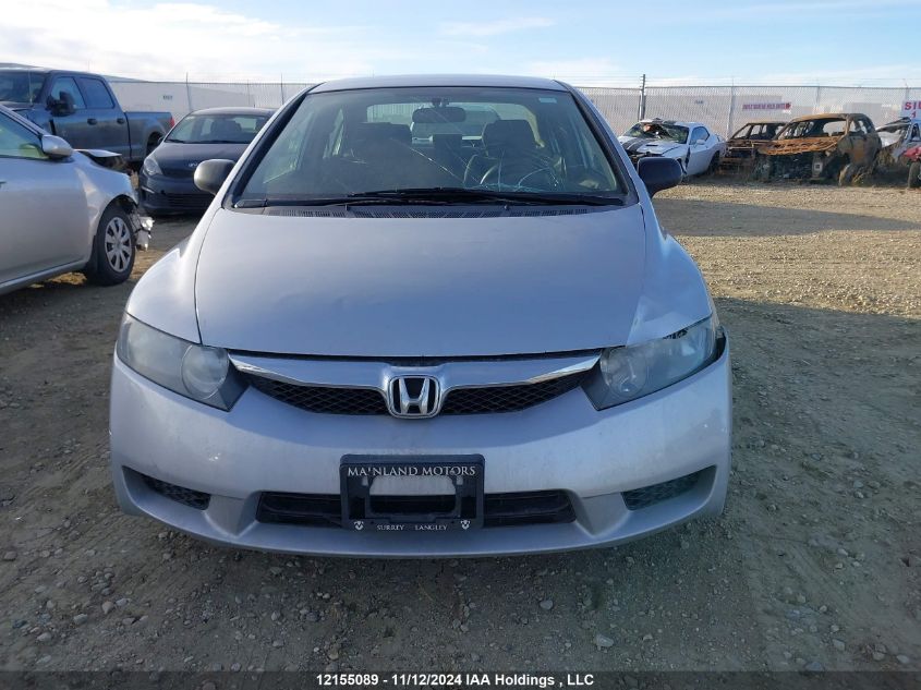 2010 Honda Civic Sdn VIN: 2HGFA1F42AH011099 Lot: 12155089