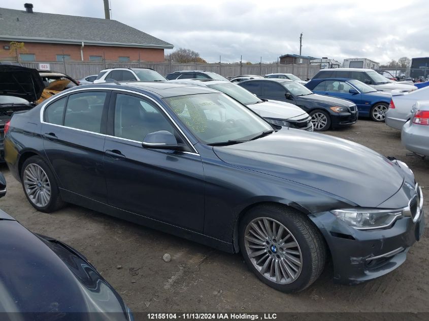 2014 BMW 3 Series VIN: WBA3B3C51EJ978960 Lot: 12155104