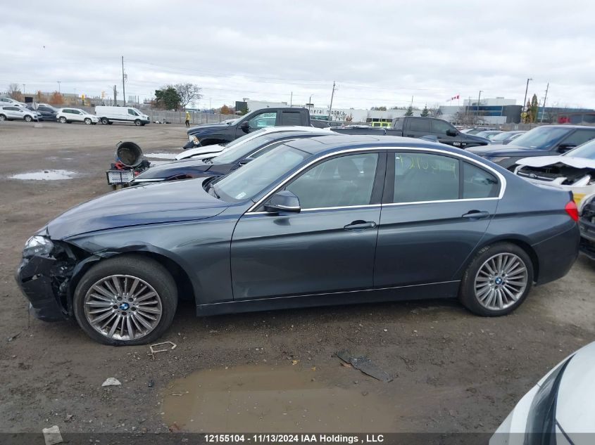 2014 BMW 3 Series VIN: WBA3B3C51EJ978960 Lot: 12155104