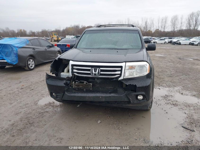 2013 Honda Pilot VIN: 5FNYF4H57DB502715 Lot: 12155190