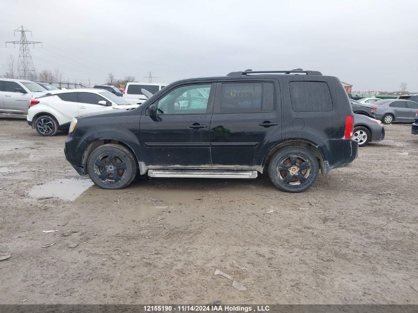 2013 Honda Pilot VIN: 5FNYF4H57DB502715 Lot: 12155190