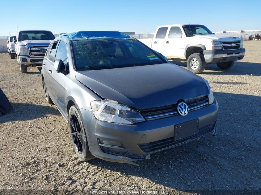 3VW017AU2HM533352 2017 Volkswagen Golf Sportwagen auction photo 1